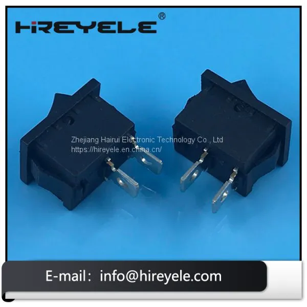 Black 12V ON-OFF 2 Position KCD Mini Rocker Switch photo-3