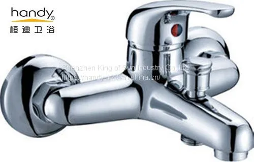 Shower Bathroom Wall Mounted Bath Faucet photo-2
