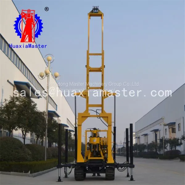Crawler Hydraulic Rotary Drilling Machine 130m Depth Water Well Drilling Rig Machine On Sale photo-4
