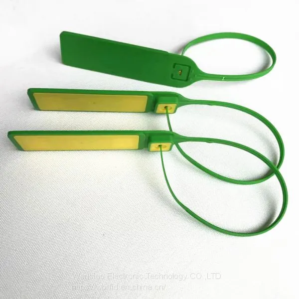 860-940Mhz PP Material UHF Smart RFID Bundle Cable Tie Tag photo-3