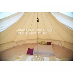 5m Canvas Bell Tent With Pvc Roof Custom Canvas Bell Tent 5m Canvas Bell Tent Bell Tent With Pvc Roof photo-2