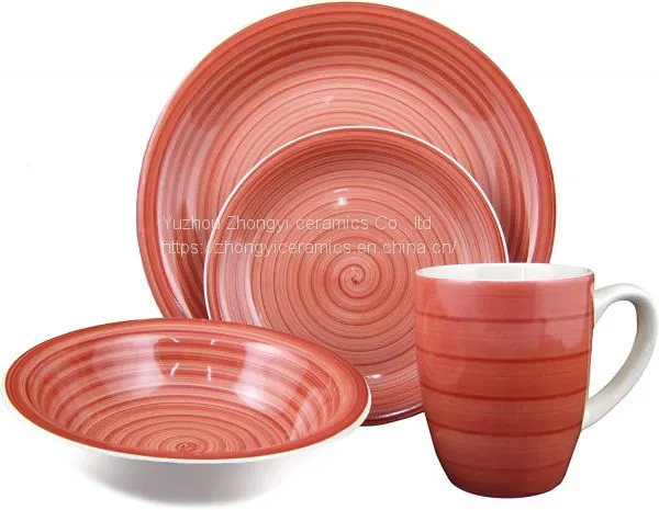 Home Use Stoneware Dinnerware of 16pcs Dinner Set photo-4