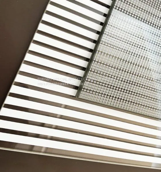Fritted Toughened Glass Building Tempered Low-E Glass Architecture Glass Manufacturer