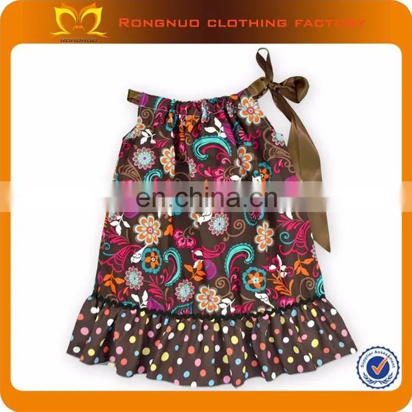 Top Selling Fashion Baby Pillow Case Dresses for Infant Girls Children's Clothing Dresses photo-3