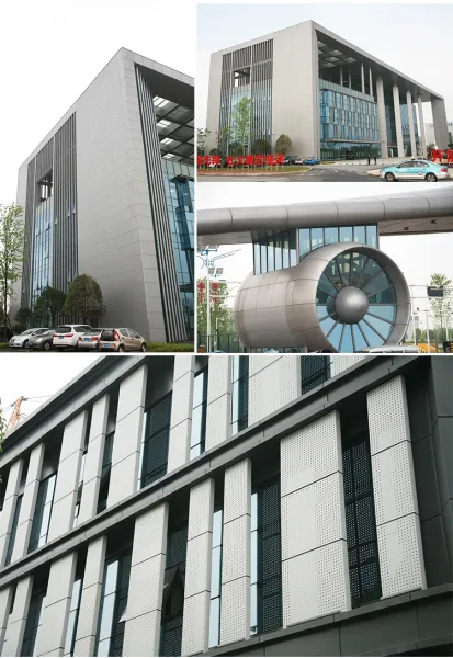Building Exterior Aluminum Plain Facade photo-4