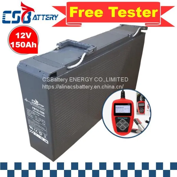 Csbattery 12V160ah Front Access Telecom AGM Battery for Back-up/Cabinet-Telecom-Station/Switchgear/Communications photo-3