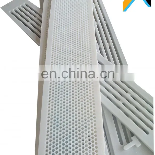 UHMWPE Suction Box Top Forming Board for Paper Machine UHMWPE Dewatering Elements UHMWPE Paper Machine Vacuum Suction Box Cover photo-3