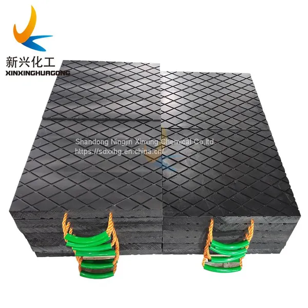 HDPE Crane Outrigger Mats Plastic Cribbing Blocks Crane Outrigger Support Pads photo-2