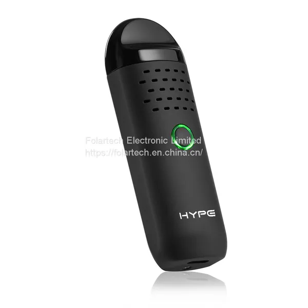 New Ecig Dry Herb Vaporizer Folartech Hype Vape Pen With Palm Sized photo-2
