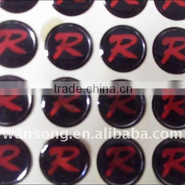 Promotional Crystal Domed 3d Clear Custom Epoxy Sticker With High Quality Quality Choice photo-4
