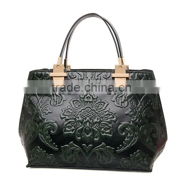 C22770B New Fashion China Unique Women Fancy Emboss Handbags photo-4