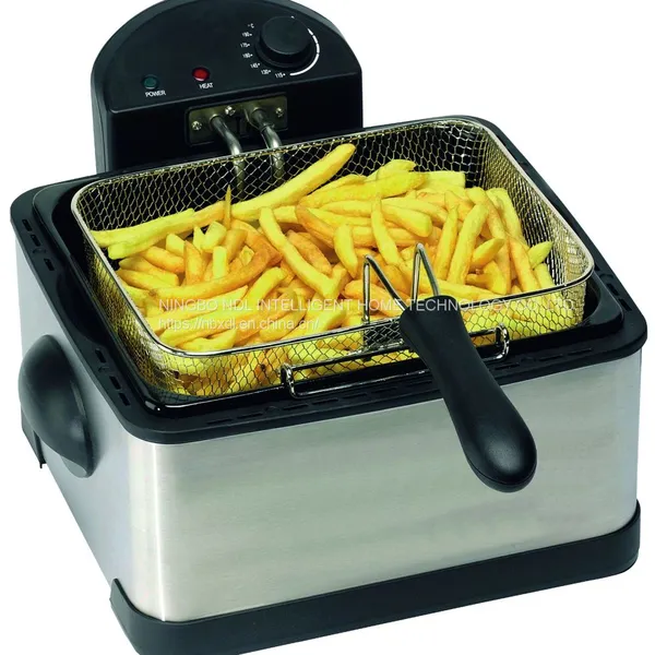 New Design 4L Electric Deep Fat Fryer L-DF401B Electric Deep Fryer With Timer Control Optional
