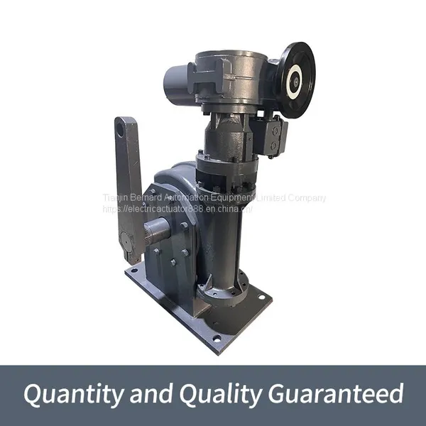 Bernard Angle Stroke Electric Actuator B+RS2500/F150H High Power Valve Electric Device photo-3