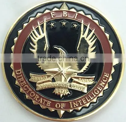Threat Directorate of Intelligence Gold Challenge Coin photo-2