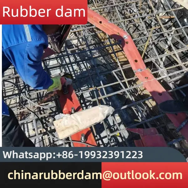Large Supply of Inflatable Rubber Dams for River and Water Interception Without Overlapping Joints photo-2