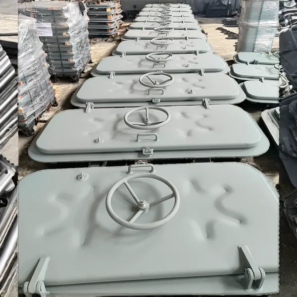 A60 Steel Marine Watertight Fire Rated Door Wheel-Operated Quick Action photo-3