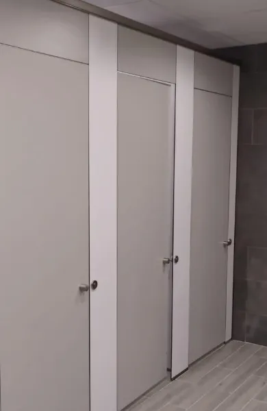 Manufacturers Phenolic Toilet Partitions Door Modular Gym Room Shower Toilet Cubicles photo-4