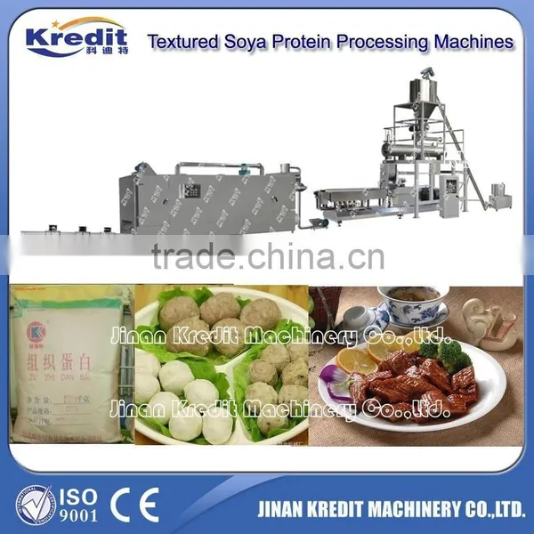 Automatic TSP TVP Soya Protein Machine photo-3