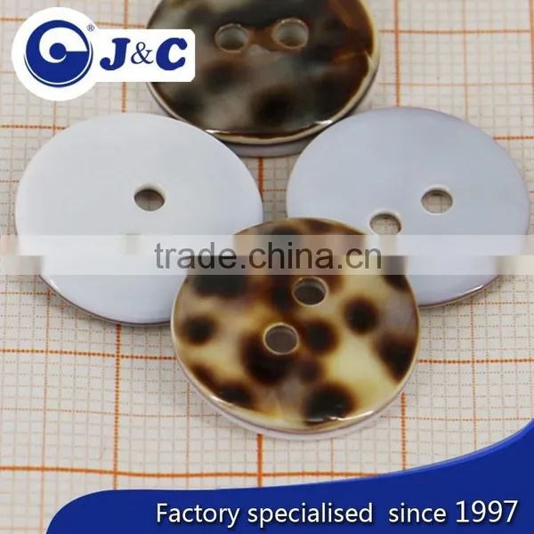 2015 Fashion OEM Nature Color Tiger Cowrie Shell Button Quality Choice photo-3