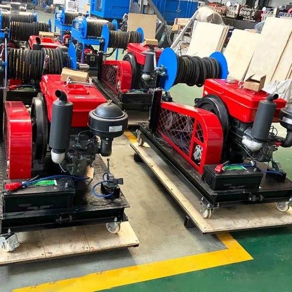 OEM 28HP Diesel Power Sewer Pipeline Drainage Pipe Cleaner Water Jet Cleaning Machine 50-500mm Pipe Cleaning photo-2