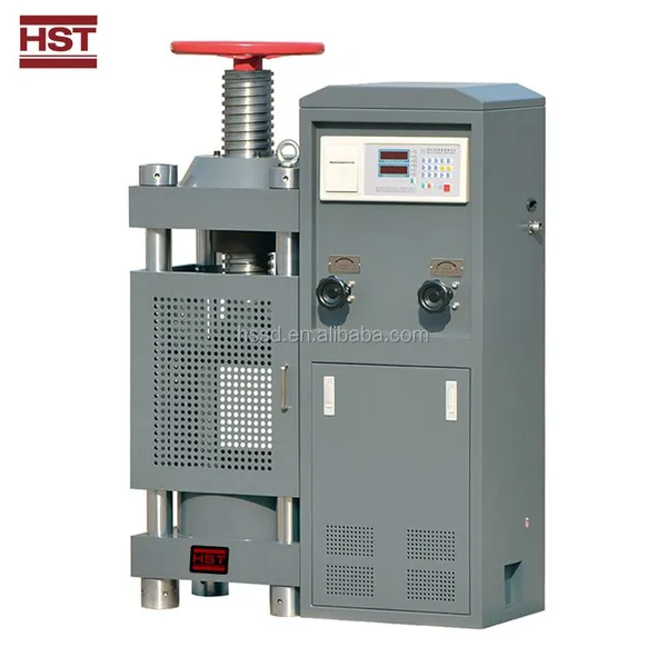 YES-1000 1000KN/100ton Hydraulic Power Pack Manual Concrete Compression Testing Machine CTM