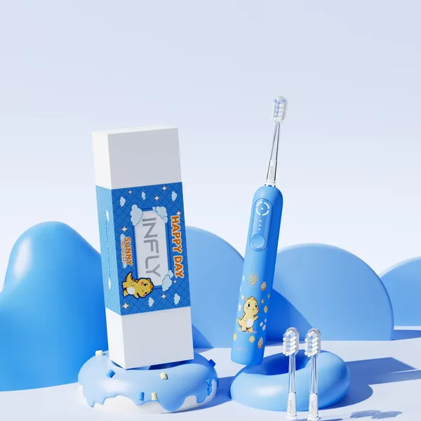 INFLY T20 Teens Kids' Electric Toothbrush photo-4