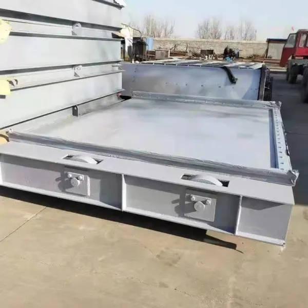 Galvanized Steel River Sluice Gate for Irrigation Water Control photo-1