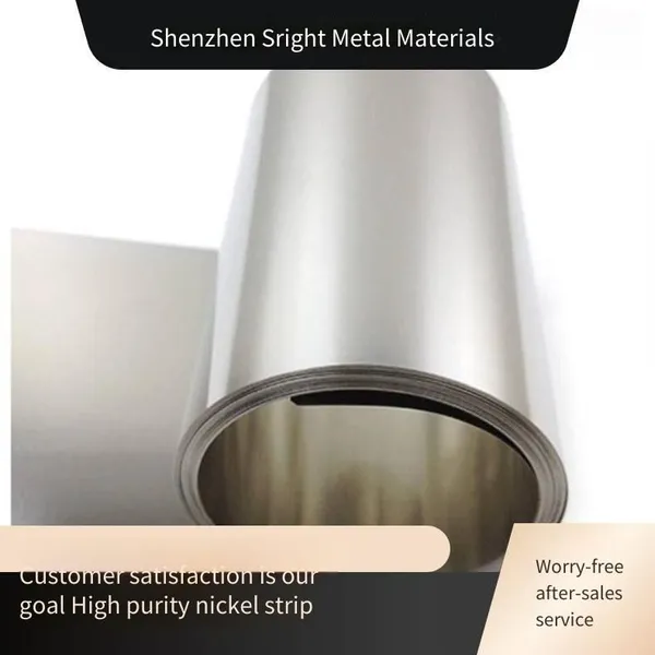 n6 Pure Nickel Strip for Scientific Research Experiments, 0.05, 0.06, 0.07, 0.08mm Welded Nickel Foil, Pure Nickel Sheets for Batteries photo-5