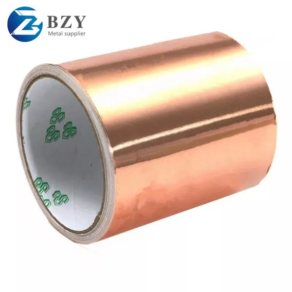 Hot Sale 99.9% Pure Red Copper Foil Premium Quality Copper Strips Coil Non-Alloy Factory Customized Roll