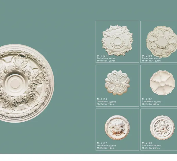 Top Sell Ceiling Panel Ceiling Medallion Pu Decoration Modern Polyurethane Anti-aging Ceiling Decoration Combination photo-3