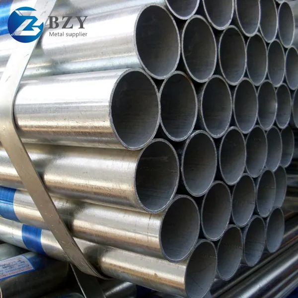 Galvanized Steel Pipe Round Hot Dipped Gi Galvan Steel Pipe for Building Astm Pre Galvanized Steel Pipe photo-5