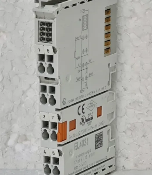 BECKHOFF EL4031 EtherCAT Terminal 1-Channel Analog Output Module ±10V 12-Bit Industrial Automation I/O Terminal photo-4
