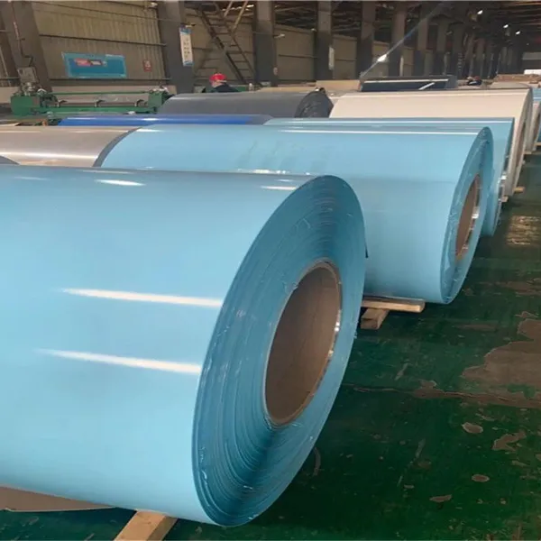 Long Service Life PPGL Prepainted Galvalume Color Coated Steel Coil photo-2