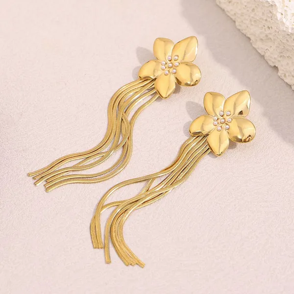 Fashion Jewelry Stainless Steel Earrings for Boutiques Retail Ready Packaging Custom Logo Direct Wholesale photo-4