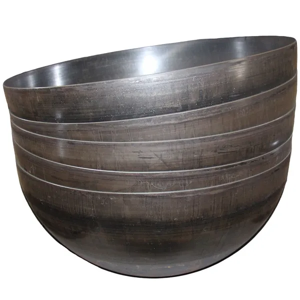 Stainless Steel Pipe Cap Fitting Dish End Hemispherical Head