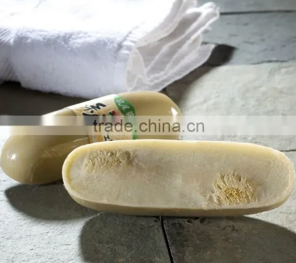 Top Quality Bath Soap Handmade Herbal Sage Loofah Soap photo-3
