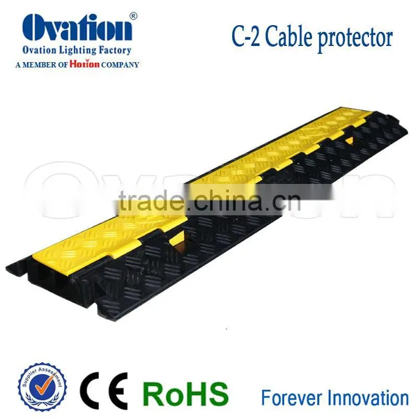 Unique Design With High Quality 2 Channels Cable Protector Cable Ramp From Ovation photo-2