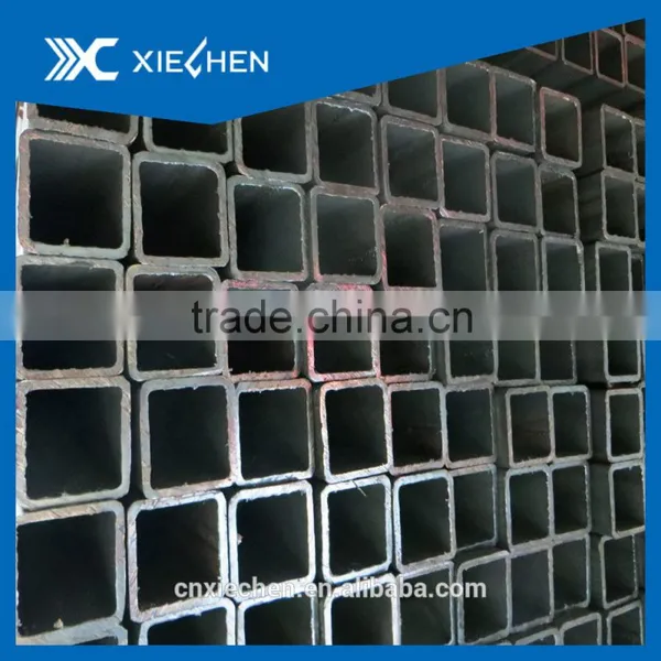 Black Square Rectangule Tube in Construction Export to Dubai