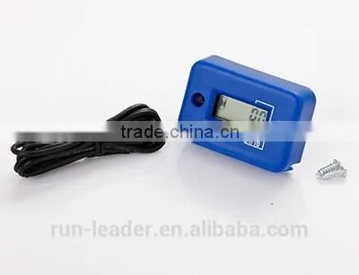RL-HM012 Digital Inductive Waterproof Tacho Hour Meter Tachometer Used For 2/4 Stroke Gasoline Engine photo-2