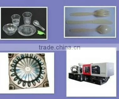 Chinese PS Spoon Fork Knife High Speed Injection Moulding Machine