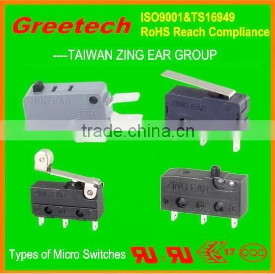 2015 Push Button Micro Switch, 16 125v Micro Switches, Zing Ear photo-3