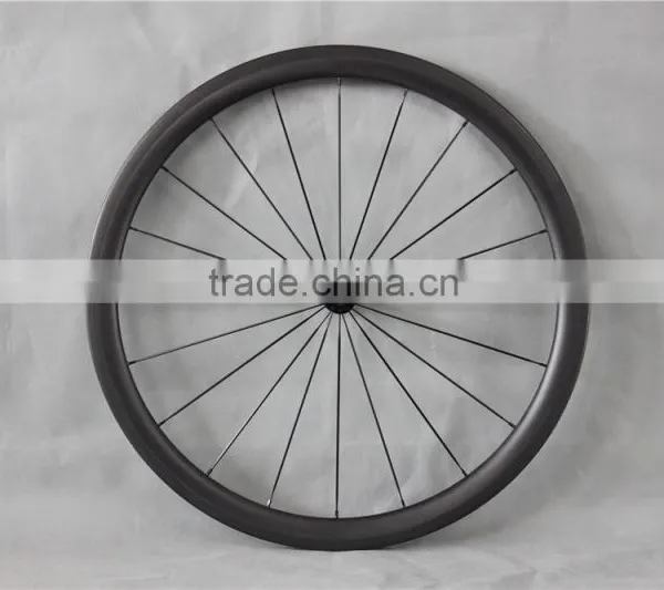 40T Powerway Hub Black Tubular Carbon Road Bike Carbon Wheelset UD Matt Carbon Wheels W40T photo-2