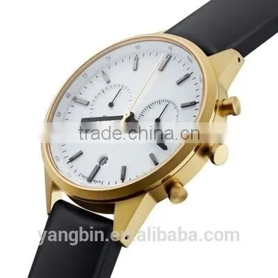Business Fashion Genuine Leather Wrist Man Watch photo-5