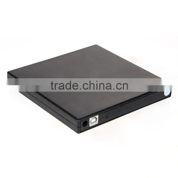 2016 Hot Sale External Black USB Slim 8x DVDRW DL DVD CD RW ROM Burner Writer Drive Optical All PC High Quality COMBO photo-3
