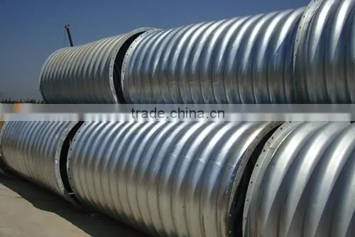 Hot Sell Galvanized Corrugated Culvert Pipe photo-5