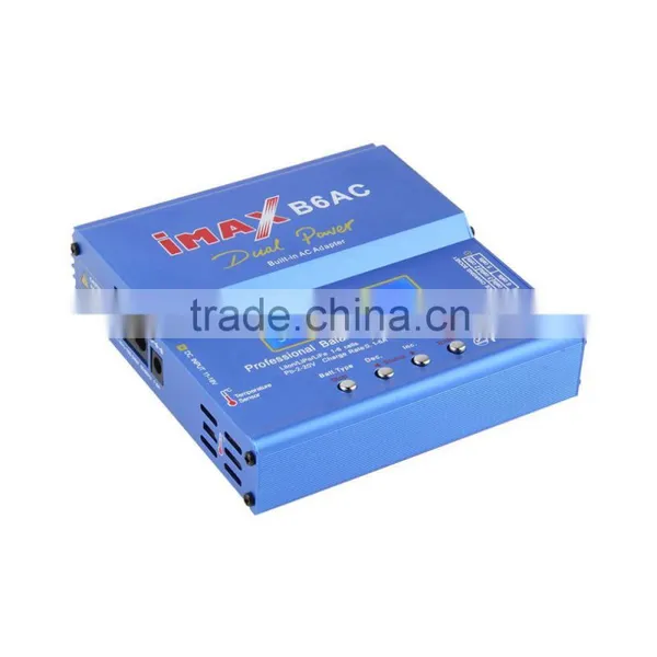 80W IMAX B6AC B6 AC Dual Power LCD Control Digital Lipo Lipro NiMH 3S/4S/5S RC Battery Balance Charger Batteries Discharger EU/A photo-5