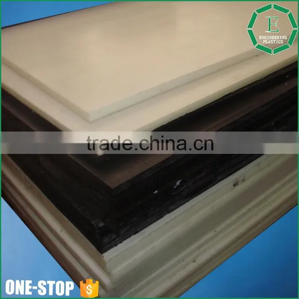 Custom Made Hardness Block Board Cellulose Acetate Plastic Black Coloured POM Acetal Sheet photo-3