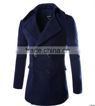 Men's Woolen Coat photo-2