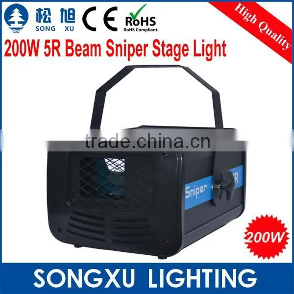 2015 New Hot Product 200w 5R Sniper Scanner Laser Led Beam Stage Effect Light for Disco Stage photo-2