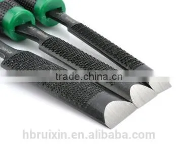 Plastic Hanging Bad Three Pieces Wood Rasp With Handle ,flat ,round ,half Round photo-3